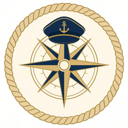 ElCapitanGrok compass and captain's hat logo